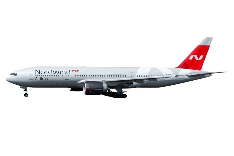 11977 Phoenix Nordwind Airlines / ノードウィンド航空 B777-200ER VP-BJJ 1:400 お取り寄せ