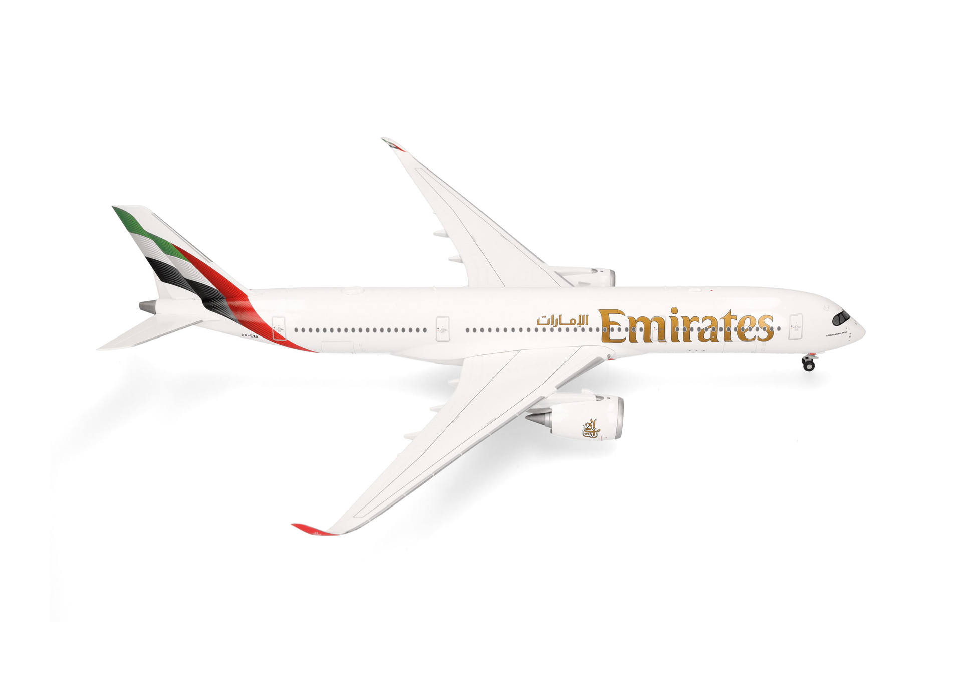 573375 Herpa Emirates / エミレーツ航空 A350-900 A6-EXA 1:200 メーカー完売
