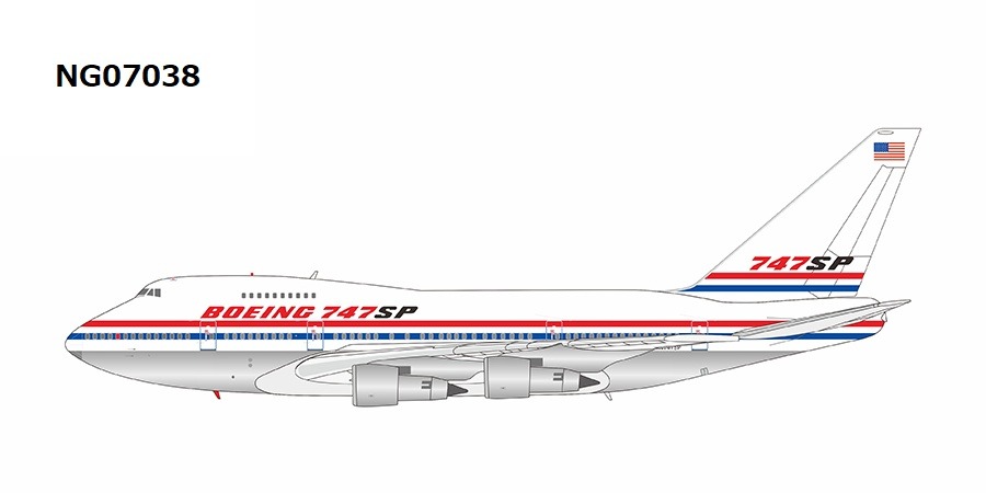 NG07038 NG MODELS Boeing / ボーイングカラー B747SP N747SP 1:400 お取り寄せ