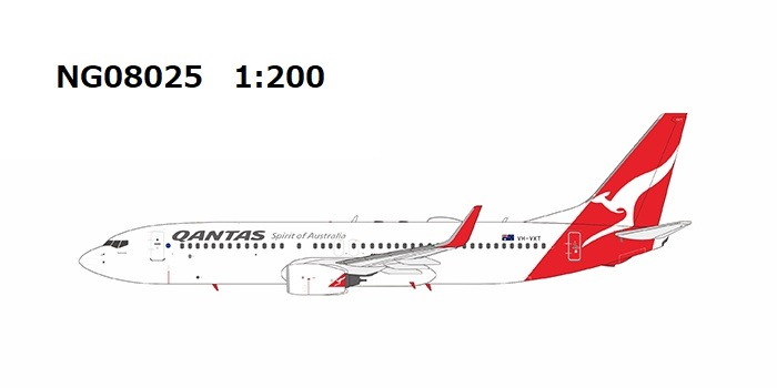 NG08025 NG MODELS Qantas Airways / カンタス航空 named 