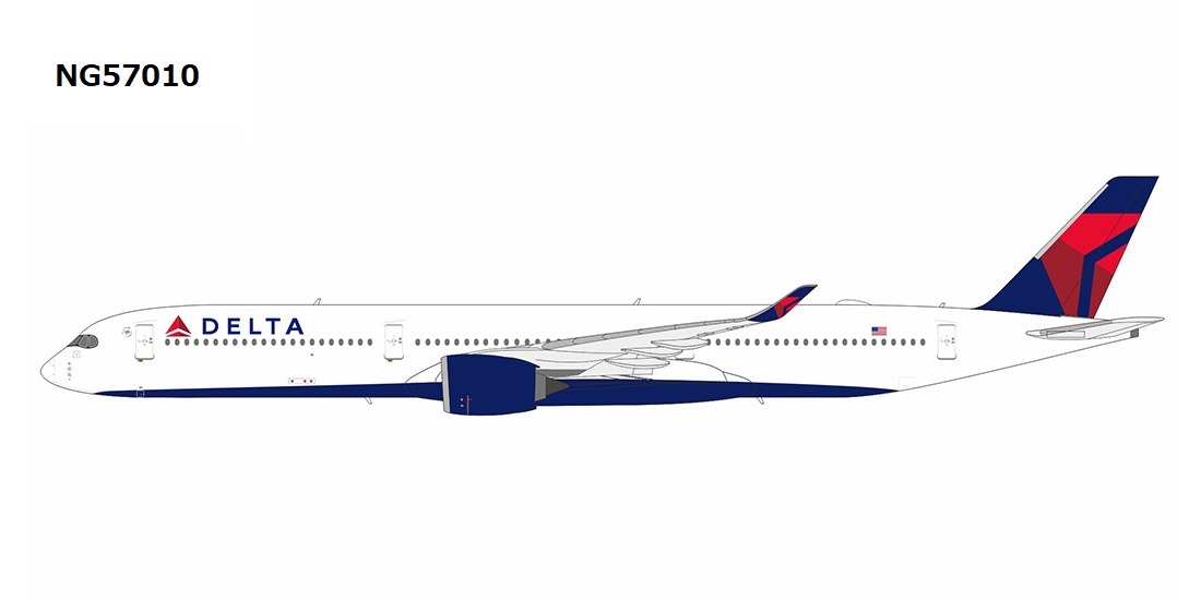 NG57010 NG MODELS Delta Air Lines / デルタ航空 fantasy livery A350-1000  1:400 お取り寄せ