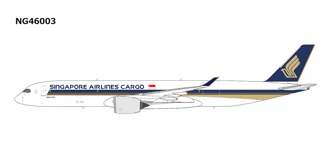 NG46003 NG MODELS Singapore Airlines Cargo / シンガポール航空カーゴ A350F  1:400 お取り寄せ