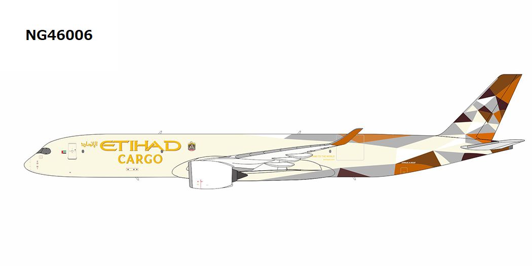 NG46006 NG MODELS Etihad Cargo / エティハド航空 カーゴ A350F  1:400 お取り寄せ