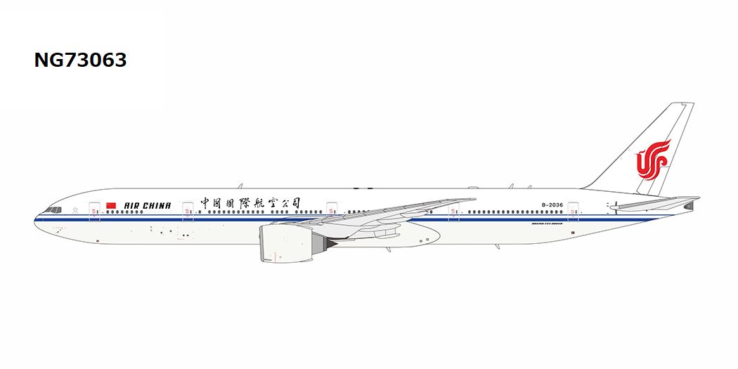 NG73063 NG MODELS AIR CHINA / 中国国際航空 B777-300ER B-2036 1:400 お取り寄せ
