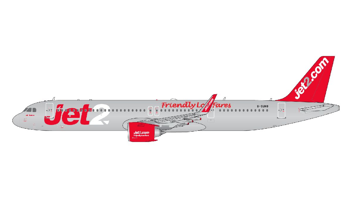 GJEXS2331 GEMINI JETS Jet2.com / ジェットツー・コム A321neo G-SUNO 1:400 メーカー完売