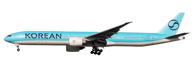 SA2090 JC WING Korean Air / 大韓航空 NC B777-300ER HL8008 スタンド付 1:200 完売しました。