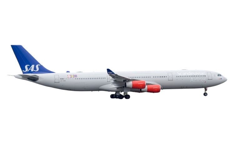 12001 Phoenix SAS Scandinavian Airlines / スカンジナビア航空 A340-300 OY-KBD 1:400 お取り寄せ
