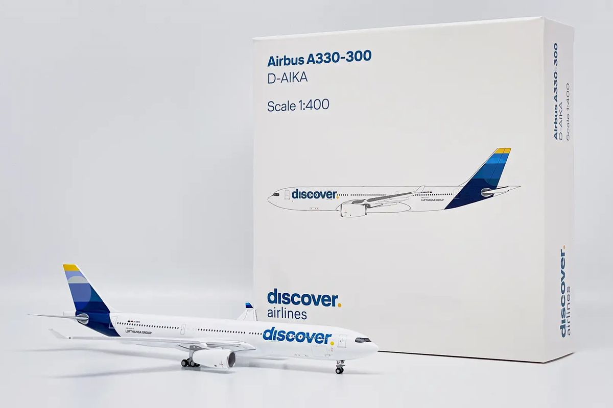 400EWD002 Hogan ホーガン / LIMOX Discover Airlines / ディスカバー・エアラインズ A330-300 D-AIKA プラスタンド付 1:400 メーカー完売