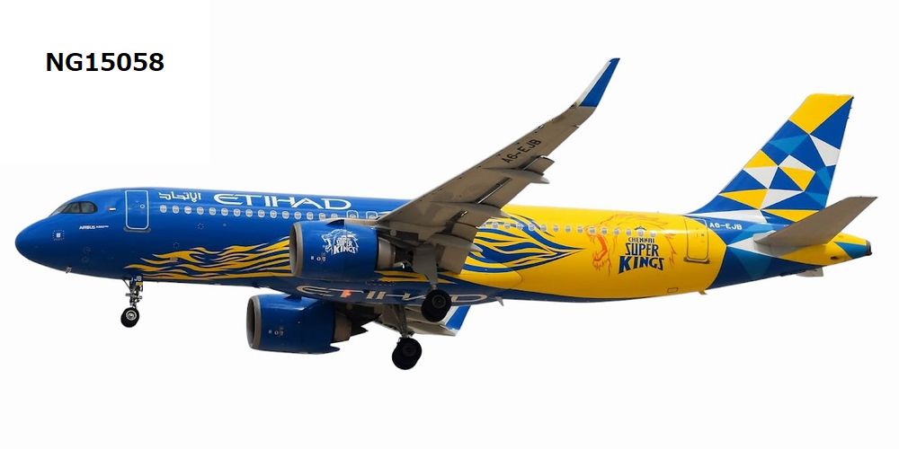 NG15058 NG MODELS Etihad Airways / エティハド航空 First A320neo for Etihad A320neo A6-EJB 1:400 お取り寄せ