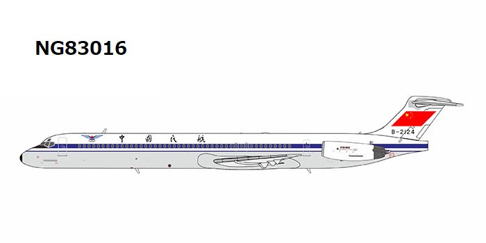 NG83016 NG MODELS Civil Aviation Administration of China/CAAC / 中国民用航空局 MD-82 B-2124 1:400 お取り寄せ