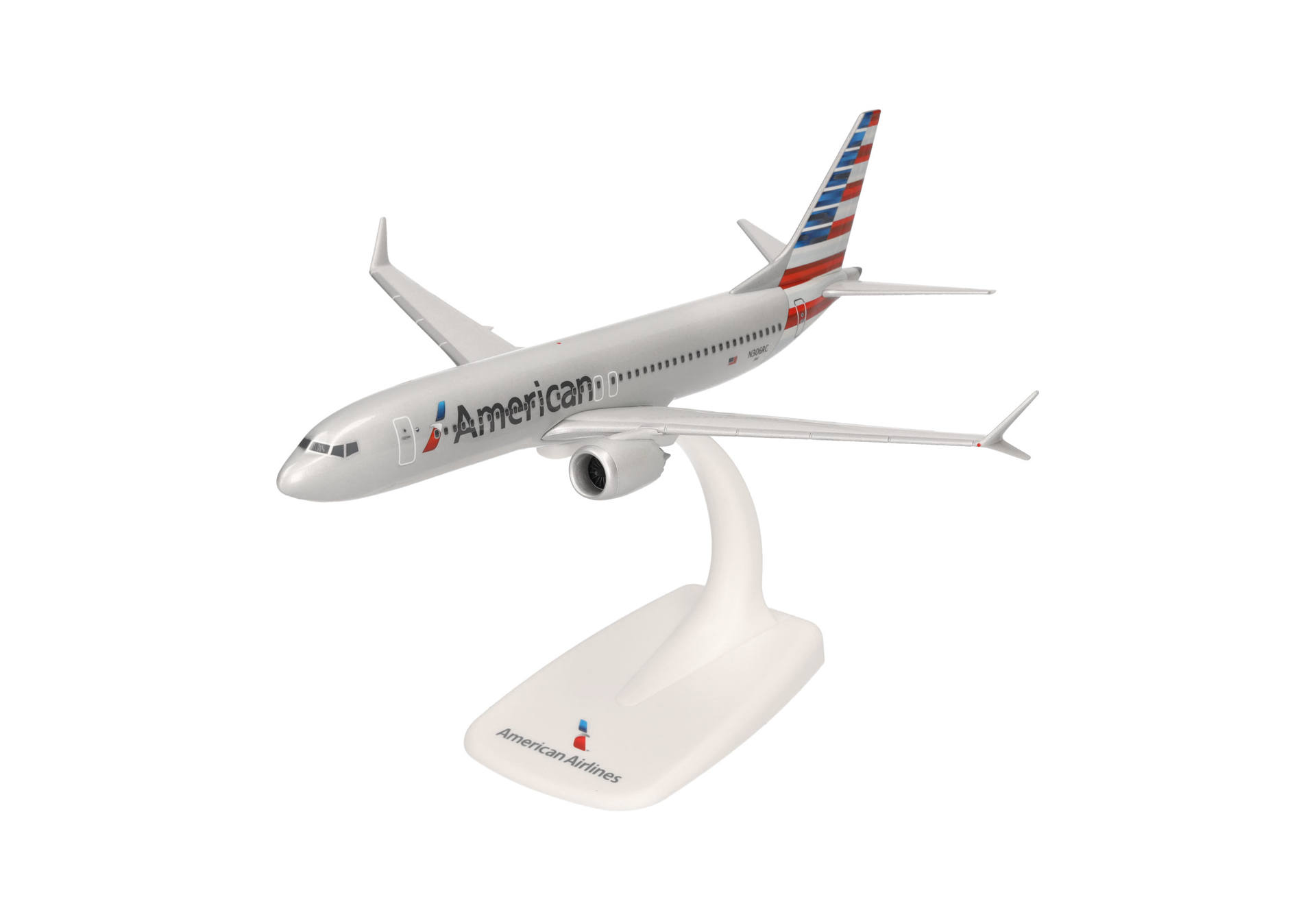 614580 Herpa SNAPFIT American Airlines / アメリカン航空 B737 Max8 N306RC 1:200 予約