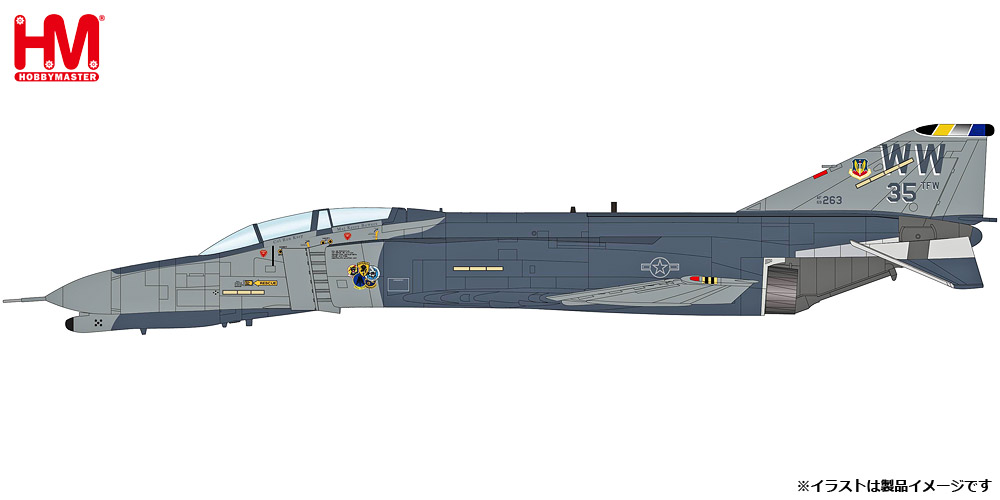 HA19075 HOBBY MASTER U.S. Air Force / アメリカ空軍 F-4G Wild Weasels 561TFS/35TFW 1991 1:72 お取り寄せ