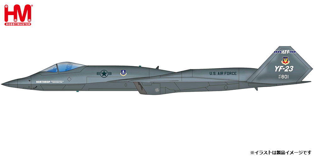 HA2850 HOBBY MASTER U.S. Air Force / アメリカ空軍 YF-23 Gray Ghost PAV-2 1:72 お取り寄せ