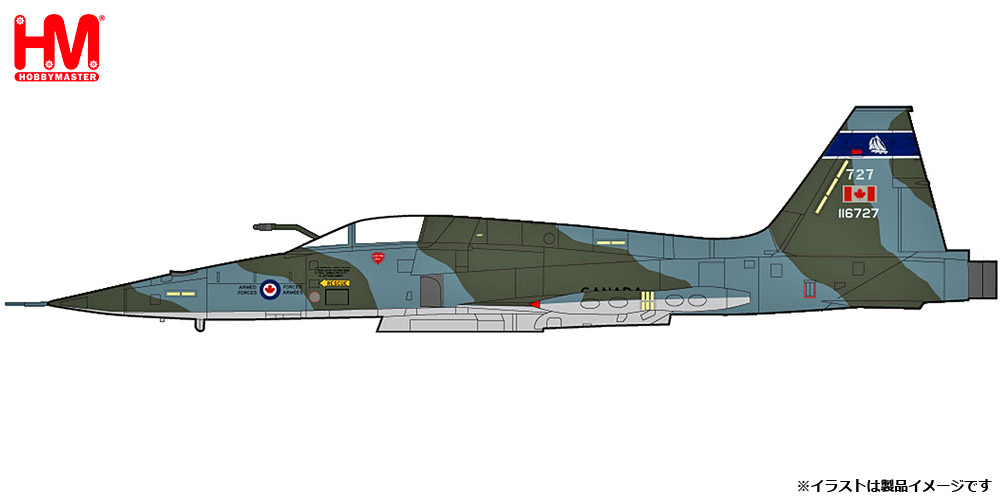 HA33004 HOBBY MASTER Royal Canadian Air Force/RCAF / カナダ空軍 CF-5A 第434運用試験評価飛行隊 1979 1:72 お取り寄せ