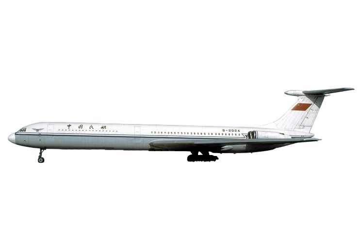 12017 Phoenix Civil Aviation Administration of China/CAAC / 中国民用航空局 IL-62 B-2024 1:400