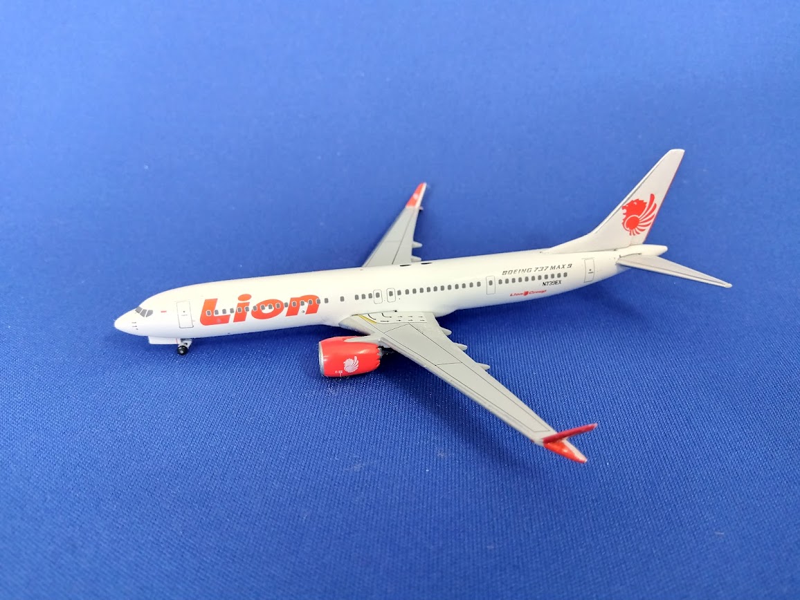 AC419331 Aero classics Lion Air / ライオン エア B737 MAX9 N739EX 1:400 メーカー完売