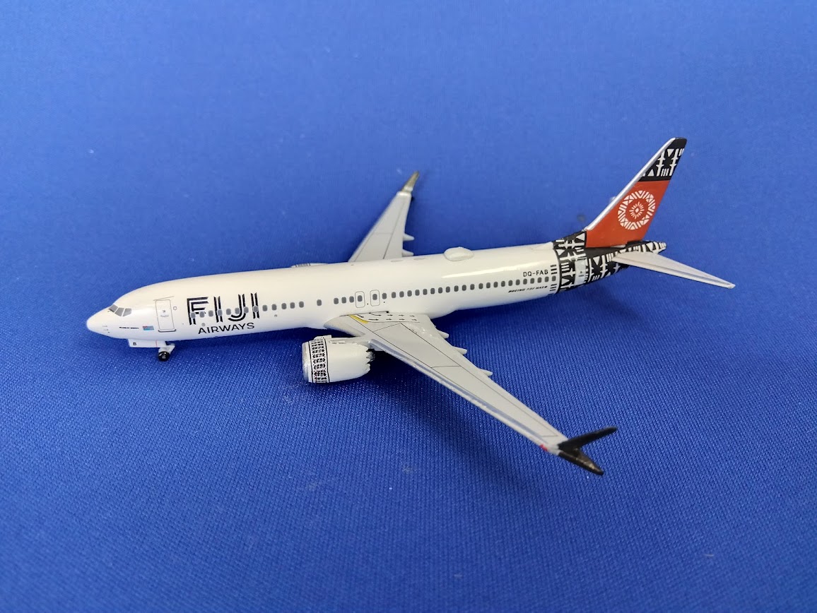 AC419503 Aero classics FIJI AIRWAYS / フィジー・エアウェイズ B737 MAX8 DQ-FAB 1:400 メーカー完売