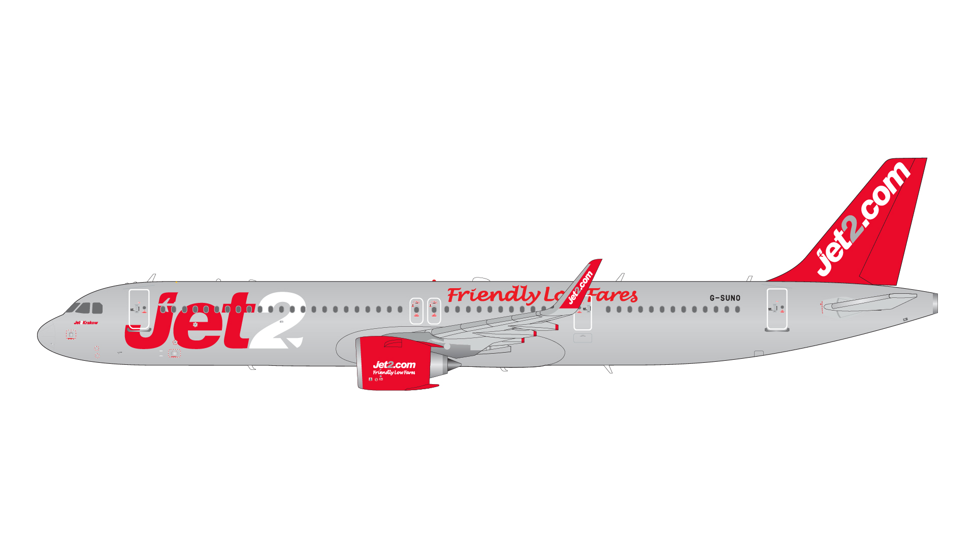 G2EXS1398 GEMINI 200 Jet2.com / ジェットツー・コム A321neo G-SUNO upgraded stand 1:200 お取り寄せ