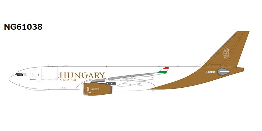 NG61038 NG MODEL Hungary Air Cargo  / ハンガリー航空貨物 A330-200F HA-LHU 1:400 お取り寄せ