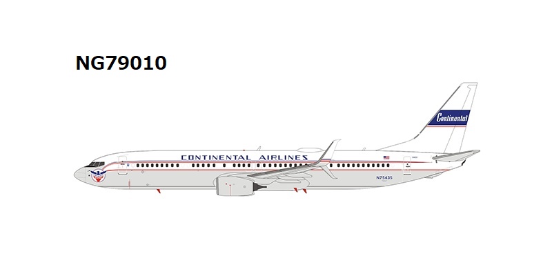 NG79010 NG MODELS United Airlines / ユナイテッド航空 B737-900ER N75435 Retro 75th 1:400 完売しました。