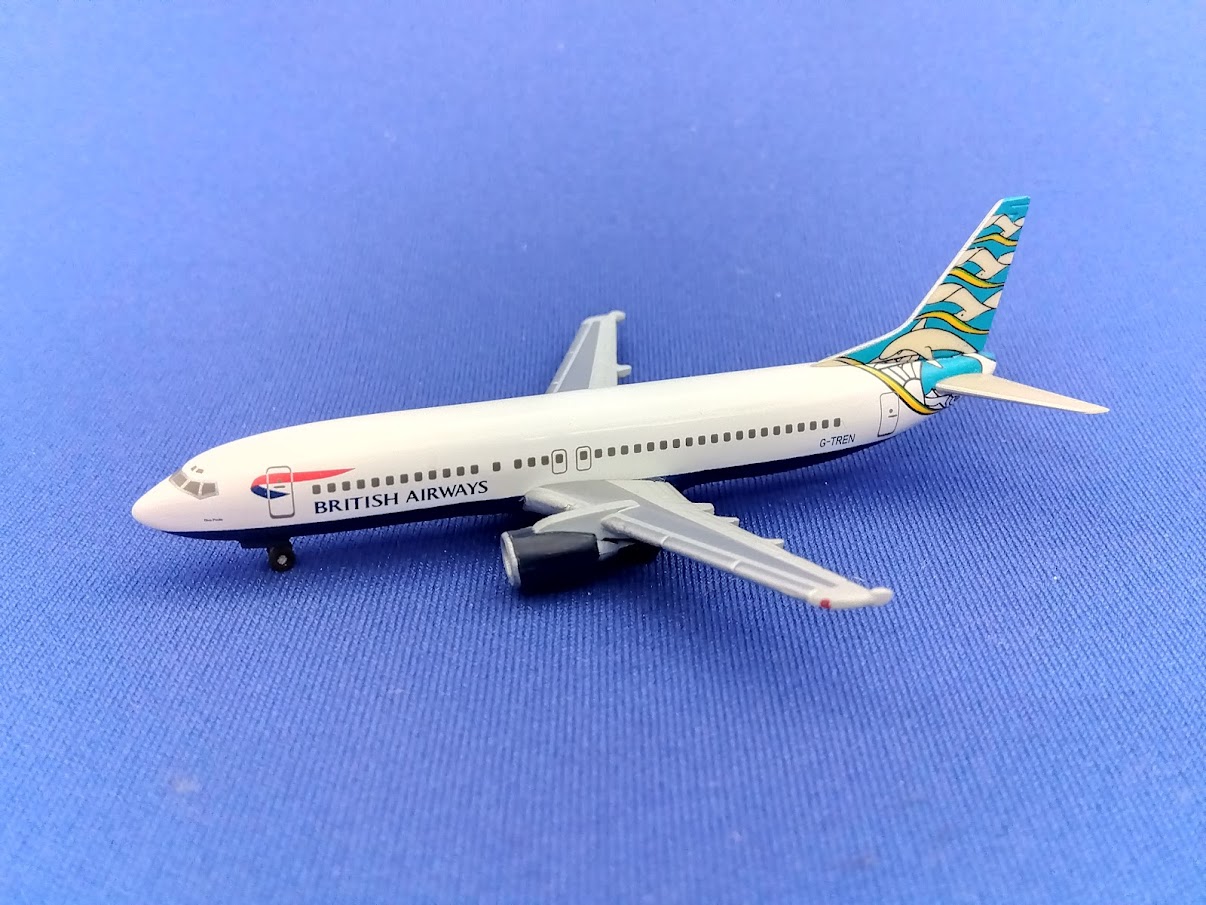 501378 Herpa CLUB MODELS British Airways / 英国航空 ブリティッシュ・エアウェイズ B737-400 G-TREN England 1:500 完売しました。