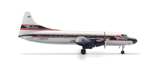 507097 Herpa Delta Air Lines / デルタ航空 CV-440 N4820C 1:500 完売しました。
