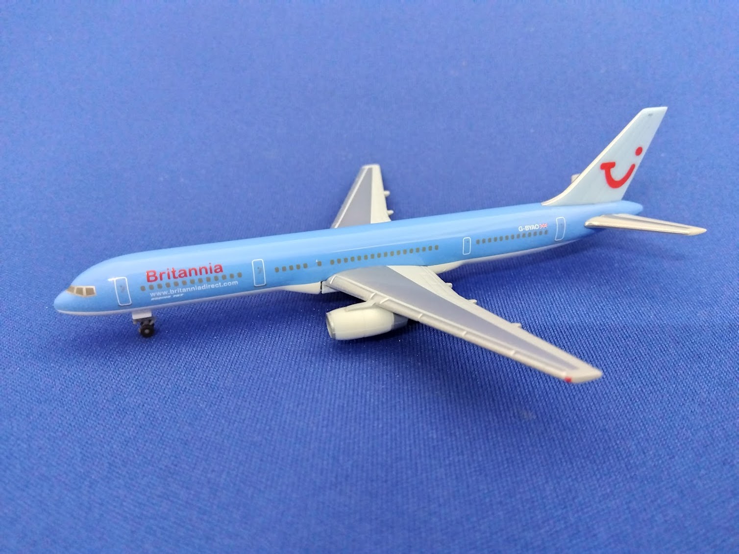 510219 Herpa Britannia Airways / ブリタニア航空 B757-200 G-BYAO 1:500 メーカー完売