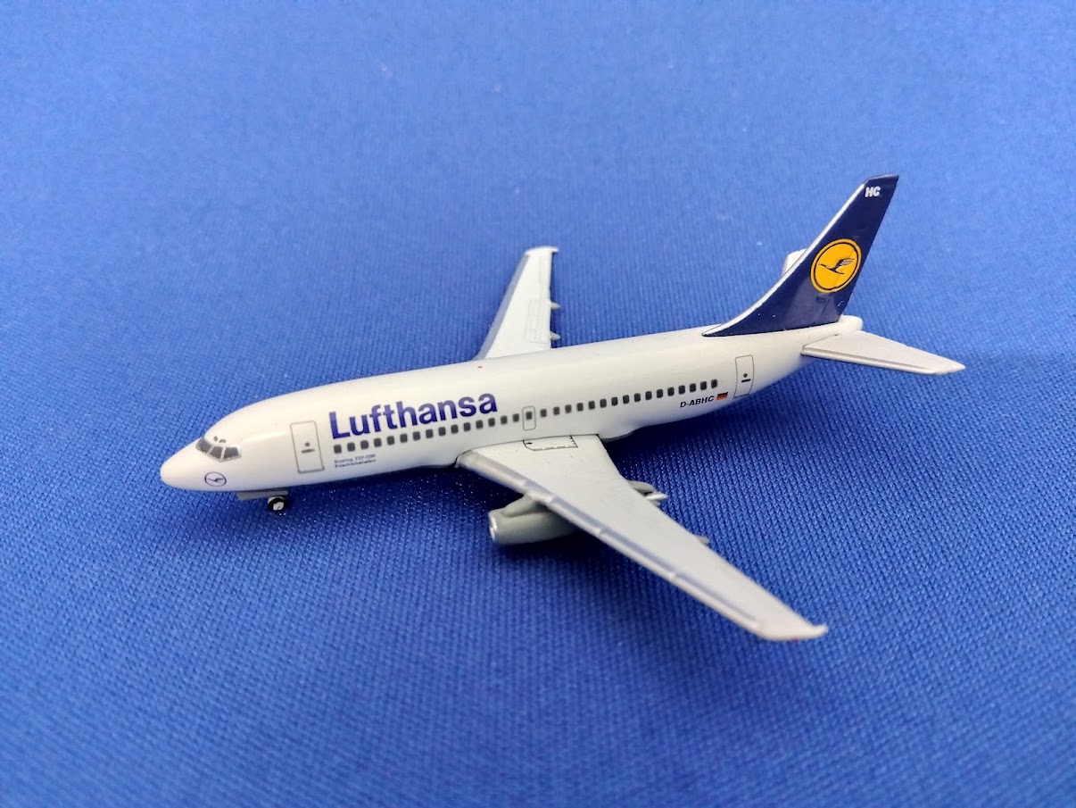 524032 Herpa Lufthansa / ルフトハンザドイツ航空 B737-200 D-ABHC 1:500 メーカー完売
