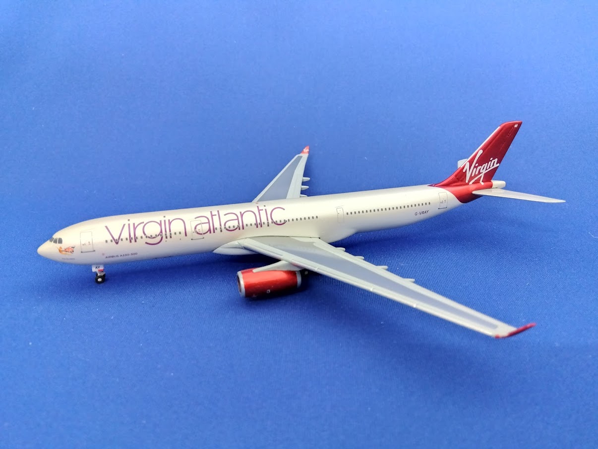 976009 航空会社オフィシャルモデル GEMINI JETS Virgin Atlantic Airways / ヴァージン・アトランティック航空 A330-300 G-VRAY 1:400 メーカー完売