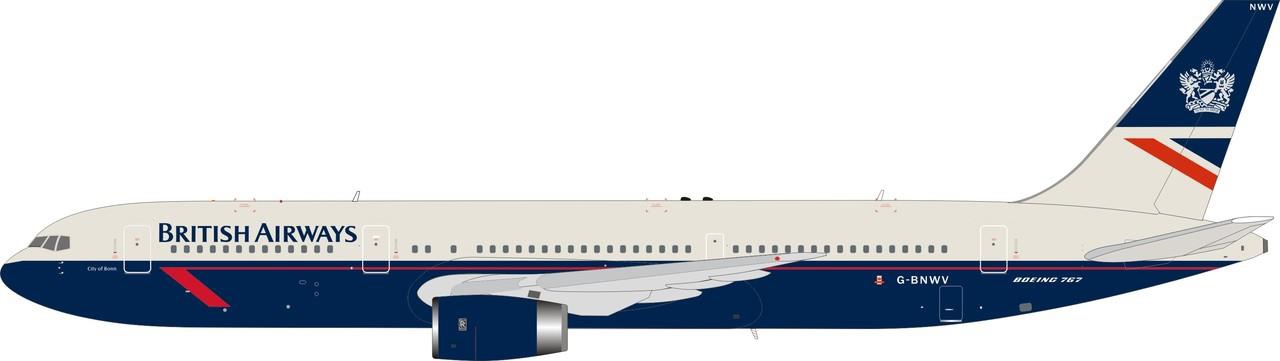 ARDBA11 ARD200 British Airways / 英国航空 ブリティッシュ・エアウェイズ  B767-300 G-BNWV 1:200 完売しました。