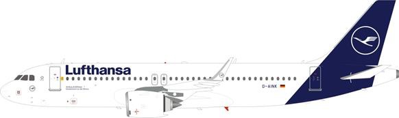JFA320016 JFOX MODELS Lufthansa / ルフトハンザドイツ航空 A320-271N NEW D-AINK 1:200 スタンド付 完売しました。