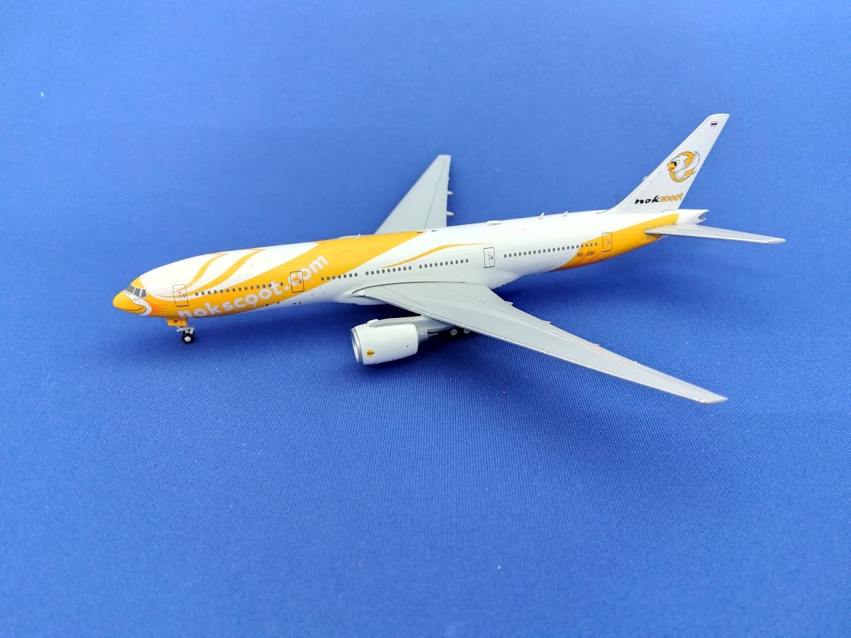 LH4255 JCWING NokScoot / ノックスクート B777-200ER HS-XBF 1:400 完売しました。