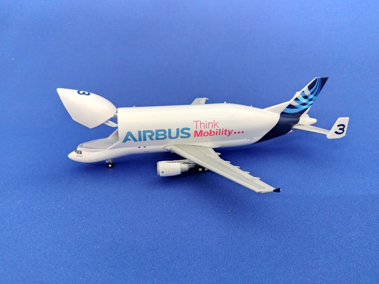 LH4380C JCWING Airbus Beluga / エアバス ベルーガ A300-600ST #3 F-GSTC 1:400 完売しました。