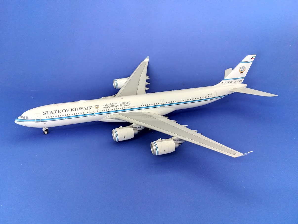 XX20226 JCWING Kuwait Government / クウェート政府専用機 A340-500 9K-GBA 1:200 メーカー完売