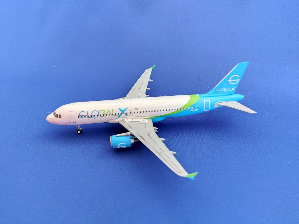 XX20334 JCWING Global X /Global Crossing Airlines / グローバル X A320 N276GX 1:200 メーカー完売