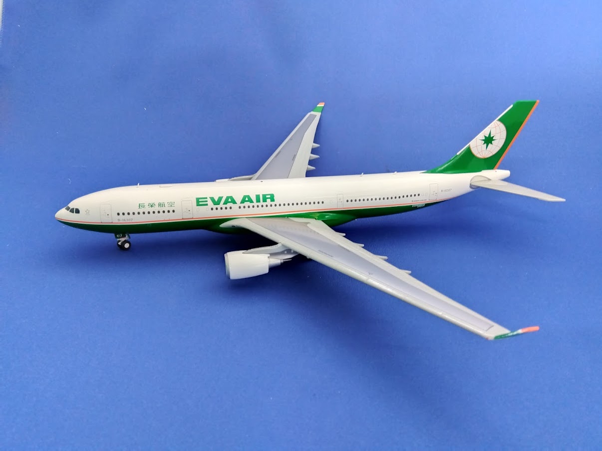 XX2961 JCWING EVA AIR / エバー航空/エヴァエア/長栄航空 A330-200 B-16307 1:200 メーカー完売