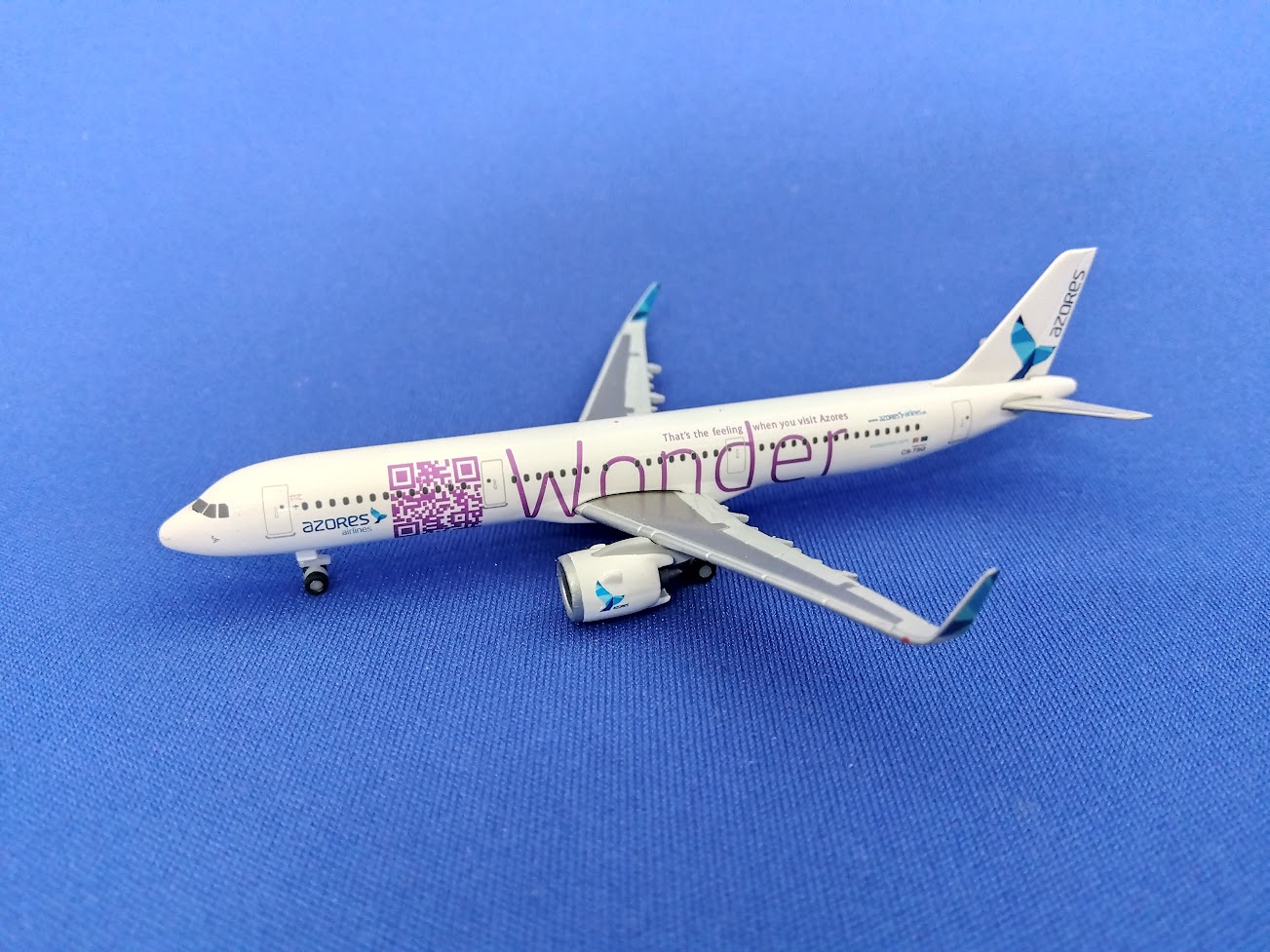 532747 Herpa Azores Airlines / アゾレス航空 A321neo Wonder CS-TSG 1:500 Limited Edition メーカー完売