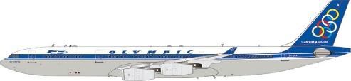 AV4318 Aviation400 Olympic Airlines / オリンピック航空 A340-300 SX-DFA 1:400 完売しました。