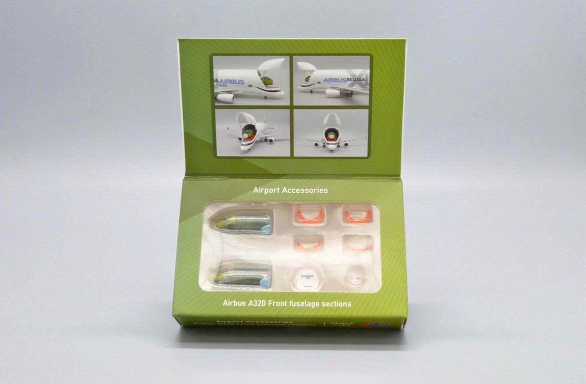 JCGSESETB JCWING Airport Accessories /空港アクセサリー A320 Front Fuselage Sections A320 前方ボディ  (ベルーガ搭載用) 1:400 メーカー完売
