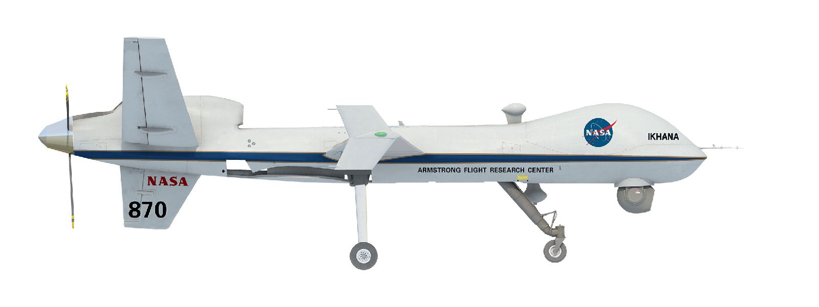 580908 Herpa NASA / アメリカ航空宇宙局 MQ-9A アームストロング飛行研究センター 870 1:72 お取り寄せ