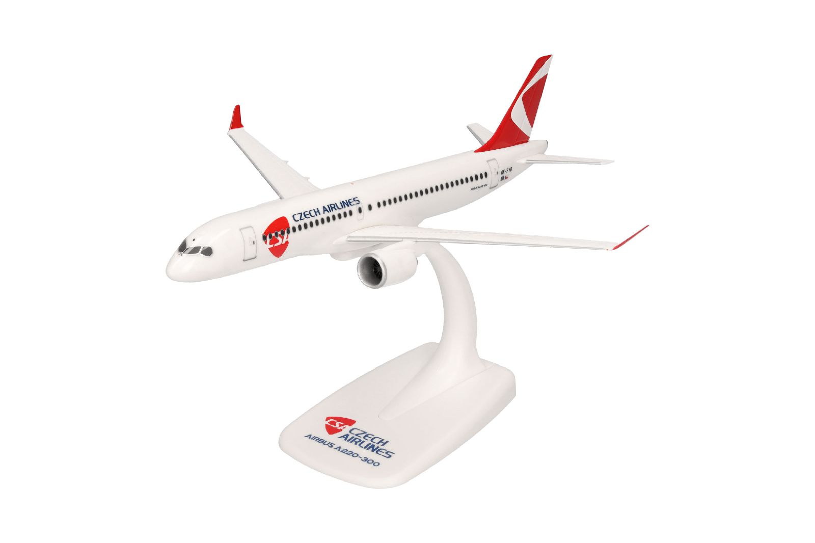 614733 Herpa SNAPFIT CSA Czechoslovak Airlines / チェコ航空 A220-300 OK-FYD 1:200 予約