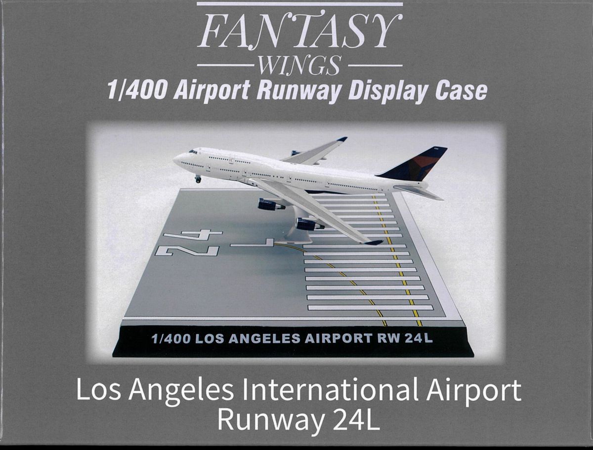 FWDPSC4037 Fantasywings 空港アクセサリー ロサンゼルス国際空港/Los Angeles Runway 24L CASE 1:400 メーカー完売