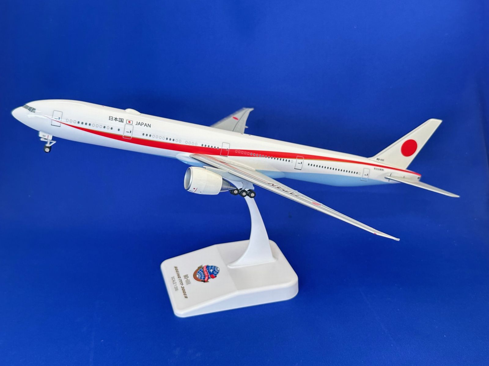 JAF20002 EVER RISE JASDF / 政府専用機 B777-300ER 2号機 80-1112 プラスタンド付 1:200 メーカー完売