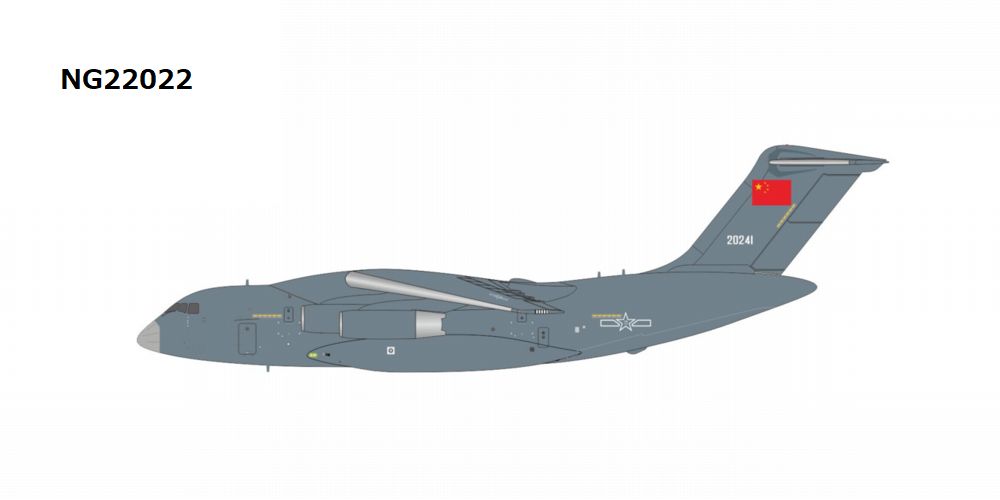 NG22022 NG MODELS People's Liberation Army Air Force (PLAAF) / 中国軍/中国人民解放軍空軍 Xian Y-20 20241 1:400 お取り寄せ