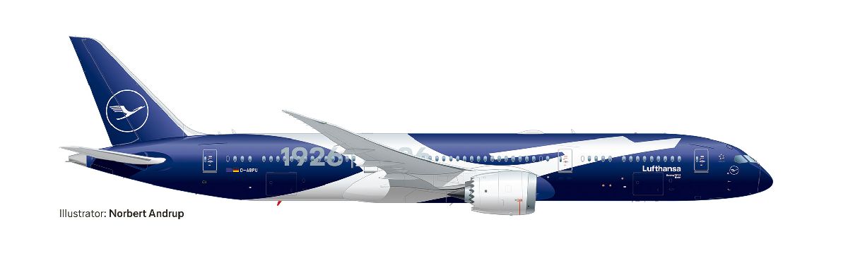 573986 Herpa Lufthansa / ルフトハンザドイツ航空 B787-9 D-ABPU "100 Jahre" "Berlin" 1:200 予約