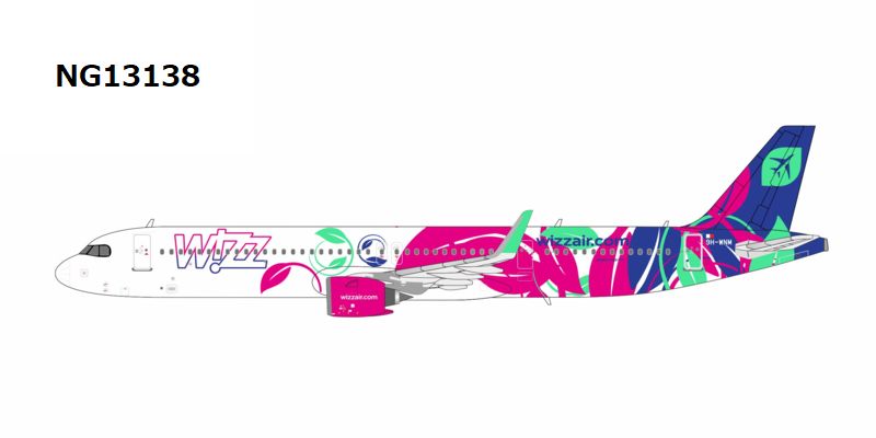 NG13138 NG MODELS Wizz Air Malta / ウィズエア・マルタ Fly the Greenest A321neo 9H-WNM 1:400 お取り寄せ