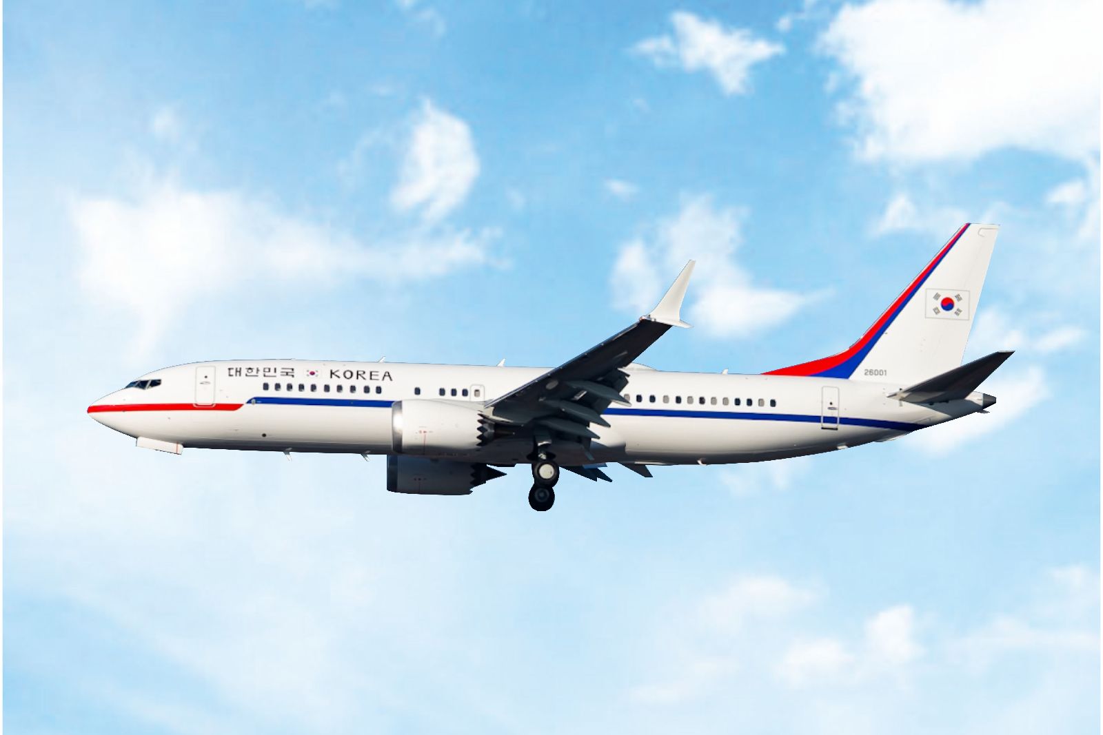 04684 Phoenix South Korean Government / 韓国政府専用機 B737 max8 26001 1:400 お取り寄せ
