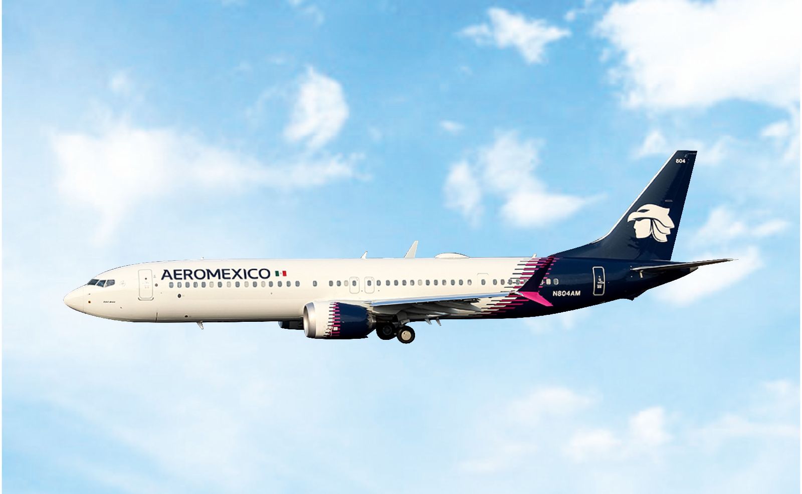 12086 Phoenix Aeromexico / アエロメヒコ B737 max9 N804AM 1:400 お取り寄せ