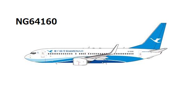 NG64160 NG MODELS Xiamen Airlines / 厦門航空/アモイ航空 current colors 海阔天空涂装 B737-800/w B-5306 1:400 お取り寄せ