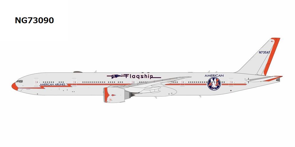 NG73090 NG MODELS American Airlines / アメリカン航空 Flagship DFW livery B777-300ER N735AT 1:400 お取り寄せ